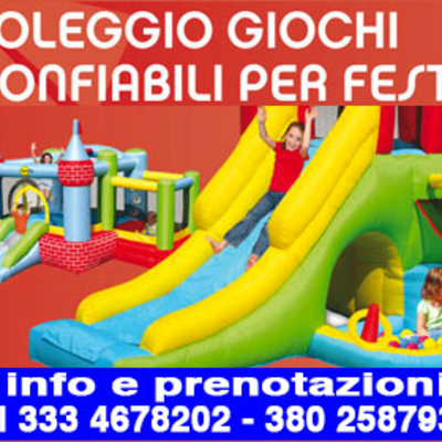 Treviso giochi gonfiabili
